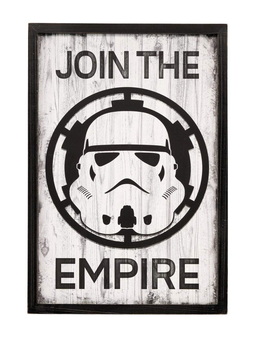 Star Wars Stormtrooper Join the Empire Framed Wall Art