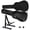 Black, Metal Stand, variant on Yescom Acoustic Guitar Hard Case Wooden Hard Shell Carrying Case with Lock Latch Key