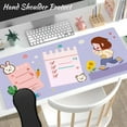 thumbnail image 3 of Hand Shoulder Protect Armrest Pad Desk Attachable Computer Table Arm Support Mouse Pads Arm Wrist Rests Chair Extender For Table Black, 3 of 8