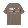 thumbnail image 3 of YM Girls T-Shirts Brown for 11-12 Years,Girls Split Short Sleeve T Shirt Round Neck Casual Tee Top for Kids Comfortable Soft Daily Wear, 3 of 4