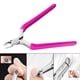thumbnail image 5 of Recortador de cutículas profesional, removedor de piel seca, mango de silicona antideslizante, cutícula Rosa, 5 of 9