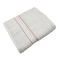 thumbnail image 2 of Toalla Cottonella Medio Cuerpo Blanca con Cenefa Rosa 70x130 cm, 2 of 4