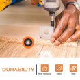 thumbnail image 4 of Shisuyan Electric Skateboard Four Wheel Bearings 2Pack Orange Nylon Double Convex, 4 of 8
