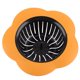 thumbnail image 1 of Elegante accesorio de plomería con diseño de flores de color naranja, colador de fregadero y tapón de drenaje para cocina y baño, 1 of 8