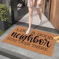 thumbnail image 2 of Natural Summer Doormat with Non-Slip Backing, Funny Cute Front Floor Carpet Rugs for Outside Entryway Mats Home Front or Back Entrance, Home Entry Floor, 2 of 8