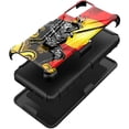 thumbnail image 3 of DALUX V Hybrid Kickstand Holster Phone Case Compatible with Motorola Moto G Power 5G (2023) - Red Samurai Cloud, 3 of 3