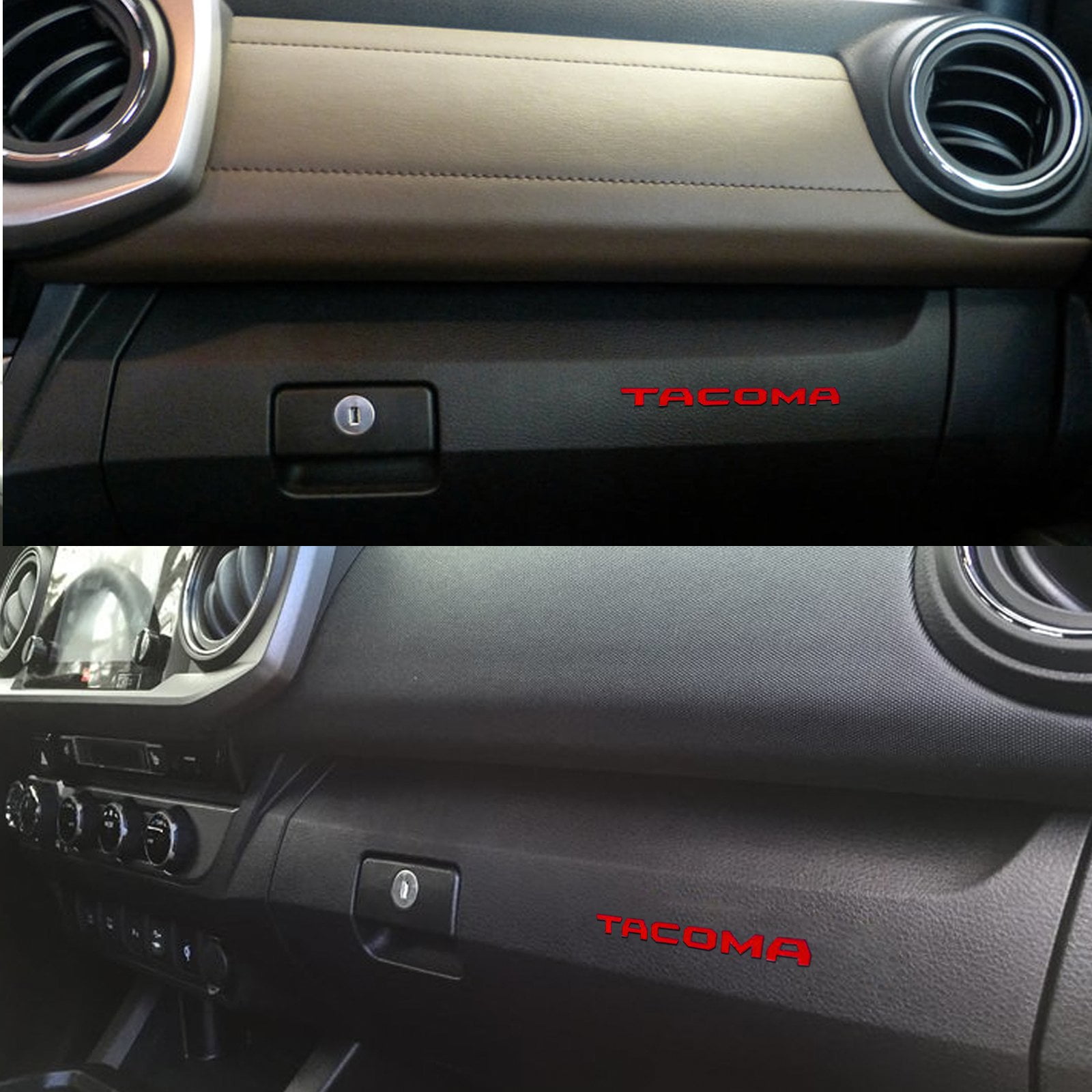 Haru Creative Matte Blue Glove Box Dashboard Letter Insert Decal Sticker Compatible with and Fits Toyota Tacoma 2016 2017 2018 Haru Creative Matte Blue Glove Box Dashboard Letter Insert Decal Sticker Compatible with and Fits Toyota Tacoma 2016 2017 2018