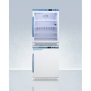 Performance Series Pharma-Vac stacked vaccine refrigerator/freezer combination