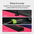thumbnail image 5 of Open Box VIZIO All-in-One Soundbar SV210Y-0808 with Dolby Atmos and DTS:X, Bluetooth, HDMI eARC, QuickFit Compatible, Black, 5 of 18