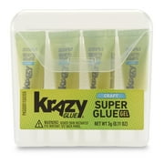 Krazy Glue Craft Mini Singles, Fine Tip, 4 Count
