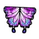 thumbnail image 2 of Disfraz de alas de mariposa para niños, regalo para niñas, ropa de vestir para espectáculos en el escenario Púrpura, 2 of 9
