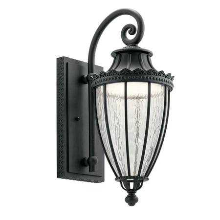 

Kichler 49752Led Wakefield 1 Light 22.25 High Led Outdoor Wall Sconce - Black