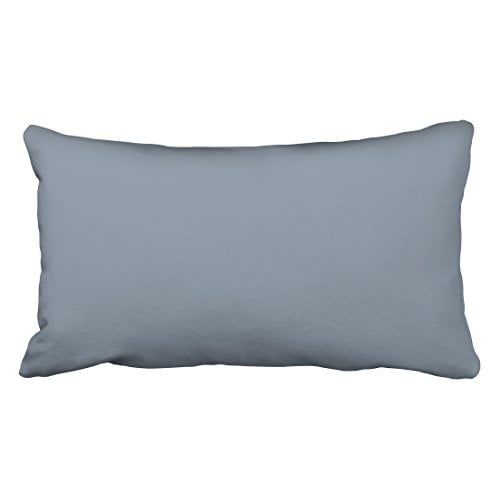 WinHome Decorative Decors Dusty Blue Slate Grey Gray Solid Color