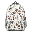 thumbnail image 3 of Dachshund Dog Boston Terrier Dog Backpack for School,Cute School Bag,Schoolbag with Adjustable Shoulder Straps & Padded Back,16.9 Inch, 3 of 5