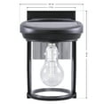 thumbnail image 2 of Gama Sonic GS-1B Coach Lantern Outdoor Solar Light Fixture, Wall Mount Sconce, Black, 2 of 10