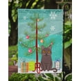 thumbnail image 3 of Carolines Treasures BB4418GF Chartreux Cat Merry Christmas Tree Flag Garden Size, 3 of 3