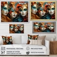 thumbnail image 4 of Designart "The Magic of Venetian Carnival" Italy Floater Framed Canvas Wall Art, 4 of 7