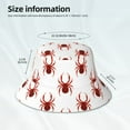 thumbnail image 3 of Yiaed Spiders Insects Print Reflective Stripe Bucket Hat Unisex Funny Outdoor Fisherman Cap Beach Sun Hat, 3 of 5