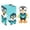 C, variant on Electric Dancing Toy with Sound & Light, Automatic Walking Toy, Cute Cartoon Character Toy for Home Entertainment