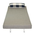 thumbnail image 3 of Cortesi Home  Grey Convertible Futon Chair, 3 of 4