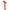 Red, variant on Guiexla Dematting Comb for Dogs Cats Pet Comb Stainless Steel Pet Detangling Comb Pet Grooming Rake Lobster Tail Shape Handle Hair Removal Brush Hair Trimmer Tool