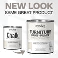 thumbnail image 2 of Evolve Ultra Matte Chalk Paint, Eco-Friendly Paint and Primer, Cottage Gray, 30 fl oz, Pack of 1, 2 of 6