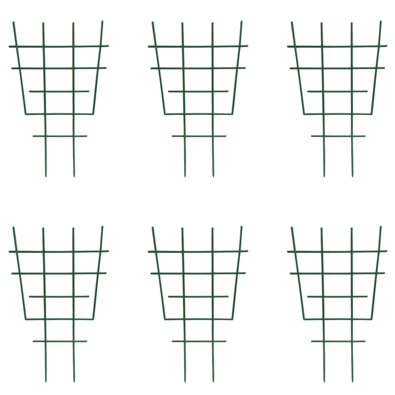 6 Pcs Plant Support,Stake Plastic Garden Plant Stake,DIY Plant Climbing