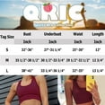 thumbnail image 6 of QRIC Women Racerback Sports Bras High Impact Wireless Workout Gym Activewear Bra Hollow Out Style Crop Tops, 6 of 6