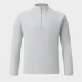 thumbnail image 4 of pstuiky camisa de manga larga para hombre, Ropa deportiva de manga larga y cuello redondo para hombre, lisa, cálida, de color liso top de hombre xxxl, 4 of 7