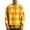Orange, variant on Men's Plaid Knit Sweater Long Sleeve Crew Neck Casual Pullover Top