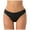 Black, variant on Women's Menstrual Panties Absorbent Quick Drying Summer Beach Wear
