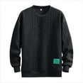 thumbnail image 1 of pstuiky camisetas de manga larga para hombre, Camiseta de manga larga con botones y estampado vintage para hombre, sin capucha Tops de hombre l, 1 of 3