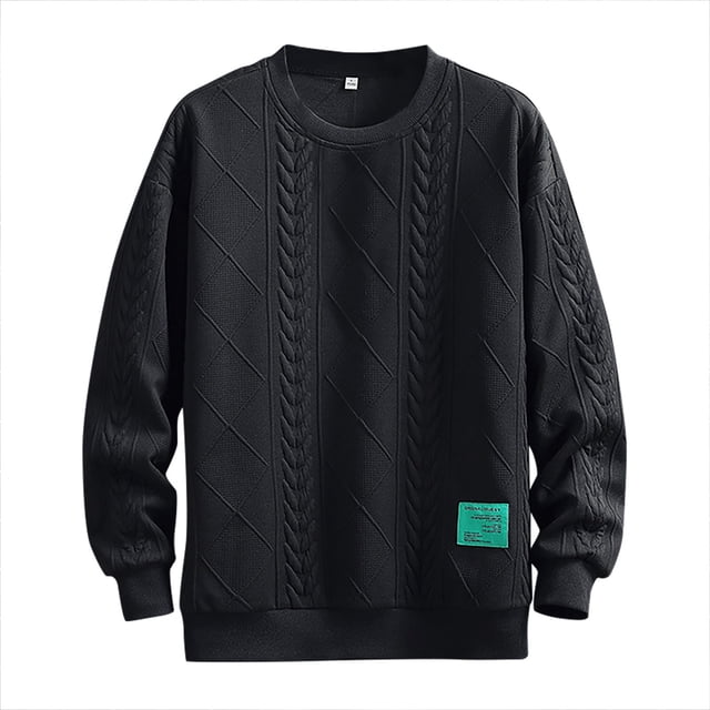 pstuiky camisetas de manga larga para hombre, Camiseta de manga larga con botones y estampado vintage para hombre, sin capucha Tops de hombre l