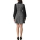 thumbnail image 3 of Vestido A-Line sin mangas de tweed a cuadros para mujer Inspire Chic 2XL Negro, 3 of 6