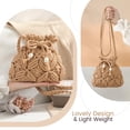 thumbnail image 2 of Bandolera de paja Avisky para mujer, bolso bohemio de verano, 2 of 9