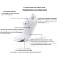 thumbnail image 3 of Unisex Low-Cut Running Socks with Arch Support, Quick-Drying Breathable 5 Pairs, 3 of 6