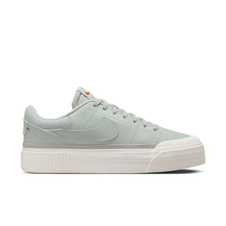 Nike Court Legacy Lift Women's Shoes Color: Light Silver Feather Size: 8
