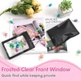 thumbnail image 4 of CCOCC 100 Pack Mylar Resealable Bags Foil Packaging Bags with Clear Window, Zipper Bag Smell Proof Pouch for Food Storage, Cookies, Sample, Small Business (Black, 3.1X5.1Inch), 4 of 7