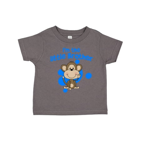 

Inktastic I m the Little Brother-monkey Gift Toddler Boy or Toddler Girl T-Shirt