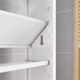 thumbnail image 4 of pitrice Simple Organizer Transparent Waterproof Storage Cabinet For Bathroom Rust And Dirt Resistant Thick black three layers, 4 of 6