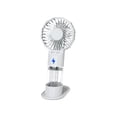 thumbnail image 2 of Portable Mist Fan - Usb Charging & 3 Speed Settings, Personal Cooler with Humidifying Function, for Travel, Home & Office, White, JKODE, 2 of 9