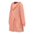 thumbnail image 3 of Vestido George Talla 8 Manga Larga y Pliegues Salmón, 3 of 4