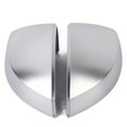 thumbnail image 1 of Car Mirror Cover,Pair of Matte Chrome Rearview Mirror Housing Car Mirror Shell Ultra Responsive, 1 of 8
