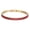 Gold-Red, variant on PAURO Cubic Zirconia Tennis Bracelets for Women Stainless Steel 6mm Multicolor Statement Dainty Personalized Gift Elegance Simple Jewelry Gold Plated Black