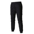 thumbnail image 2 of Ierhent Business Casual Mens Pants Men's -Fit Casual Stretch Chino Pant(Black,M), 2 of 7