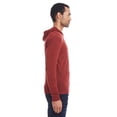 thumbnail image 4 of Threadfast Apparel Unisex Triblend Full-Zip Light Hoodie, 4 of 4