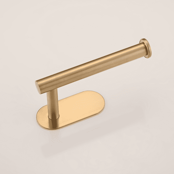 Toilet Paper Holder Self Adhesive, Stainless Steel Rustproof Adhesive Toilet Roll Holder no Drilling