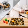 thumbnail image 6 of Tiger Print Background Drying Dish Mat Quick Drying Absorbent Soft Durable for Kitchen 18" x 24", 6 of 10