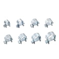thumbnail image 4 of Scienceny 10 piezas de abrazadera de manguera de repuesto Universal de alta resistencia en forma de T electrochapa accesorios de Clip de tubería Herramientas manuales y eléctricas 14-16MM, 4 of 6