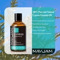 thumbnail image 2 of MAYJAM Cypress Essential Oil, 100% Natural for Diffuser, Health, Skin Care - 1.01 Fl Oz, 2 of 7